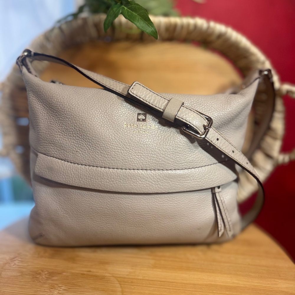 Kate Spade Grant Park Starla Pebbled Leather Crossbody Bag